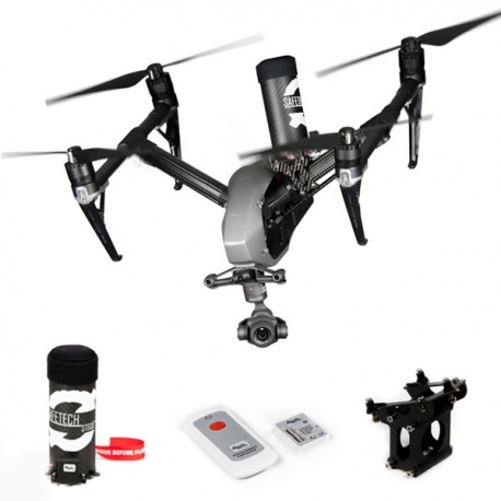 Kit parachute pour DJI Inspire 2 avec Radio 868MHz - S3 DGAC